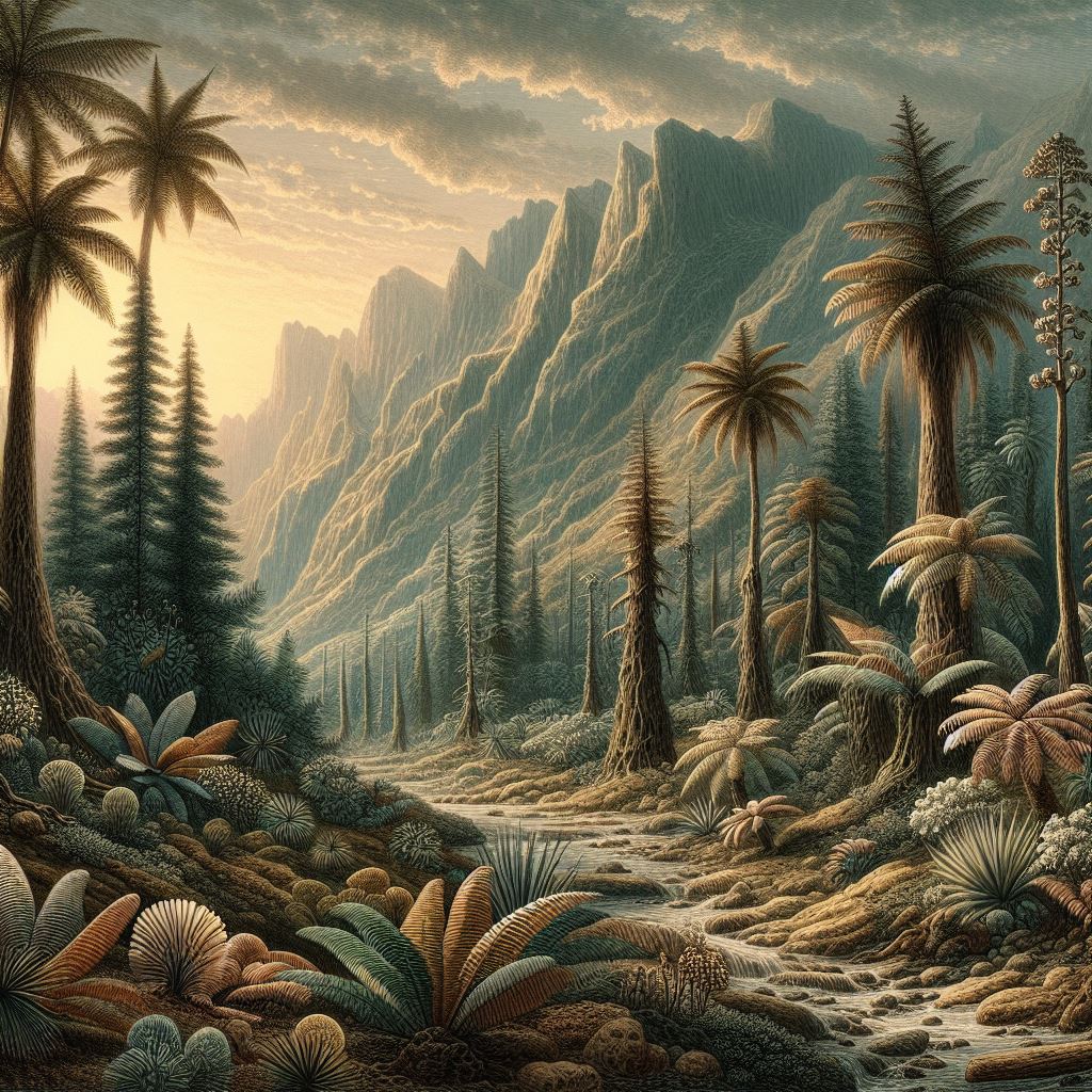Dating back to the Devonian period, approximately 416 to 345 million years ago, the first vascular plants emerged, marking a significant milestone in the evolution of plant life.